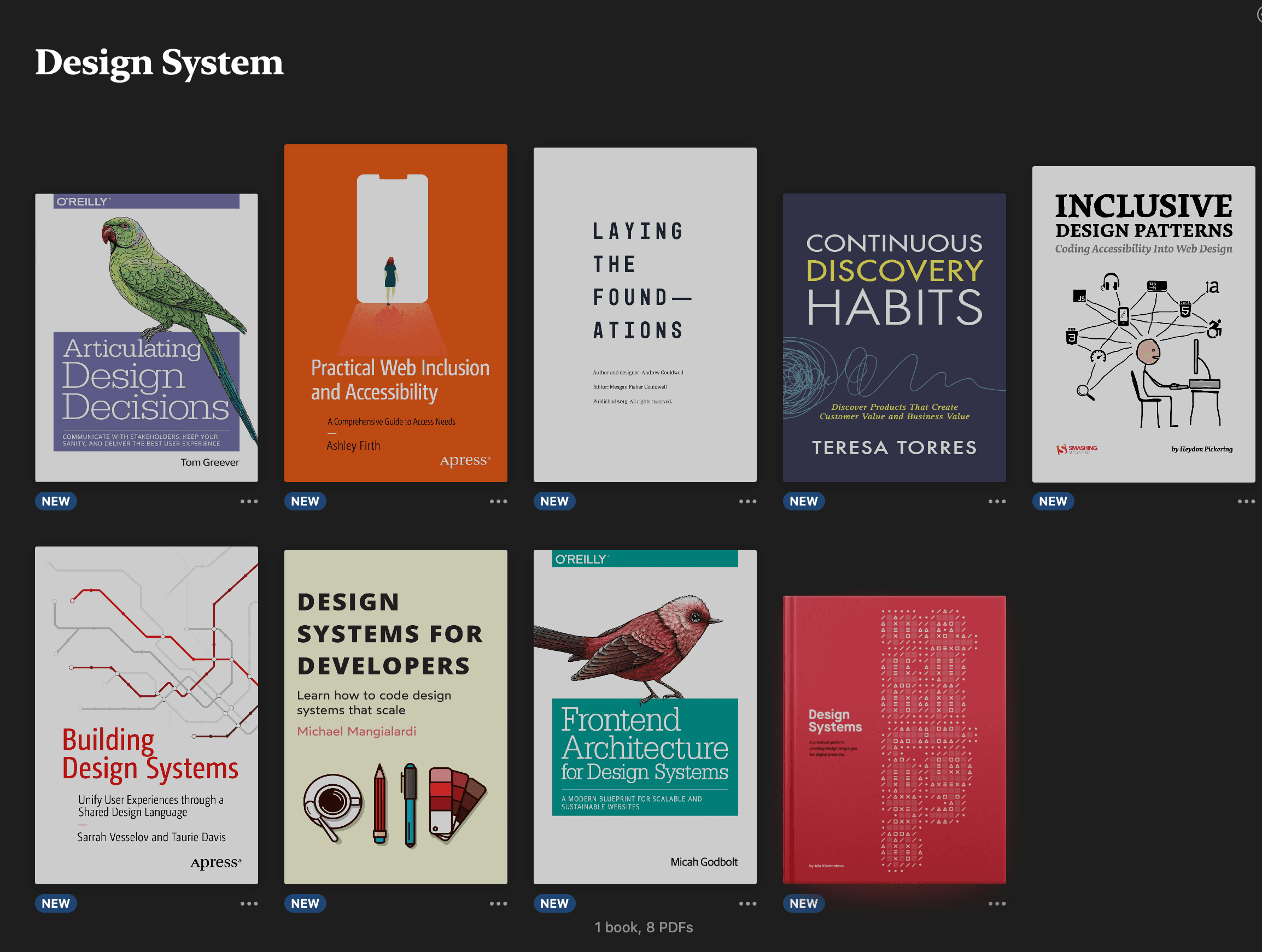 Top 10 Books on Design System that i Read last year