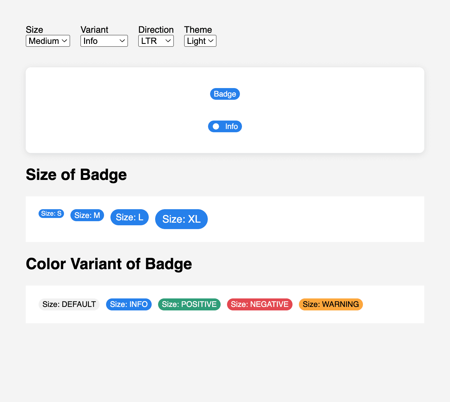 π· How to Build a Custom Badge Web Component with Theme, Size, RTL Support, and Icons