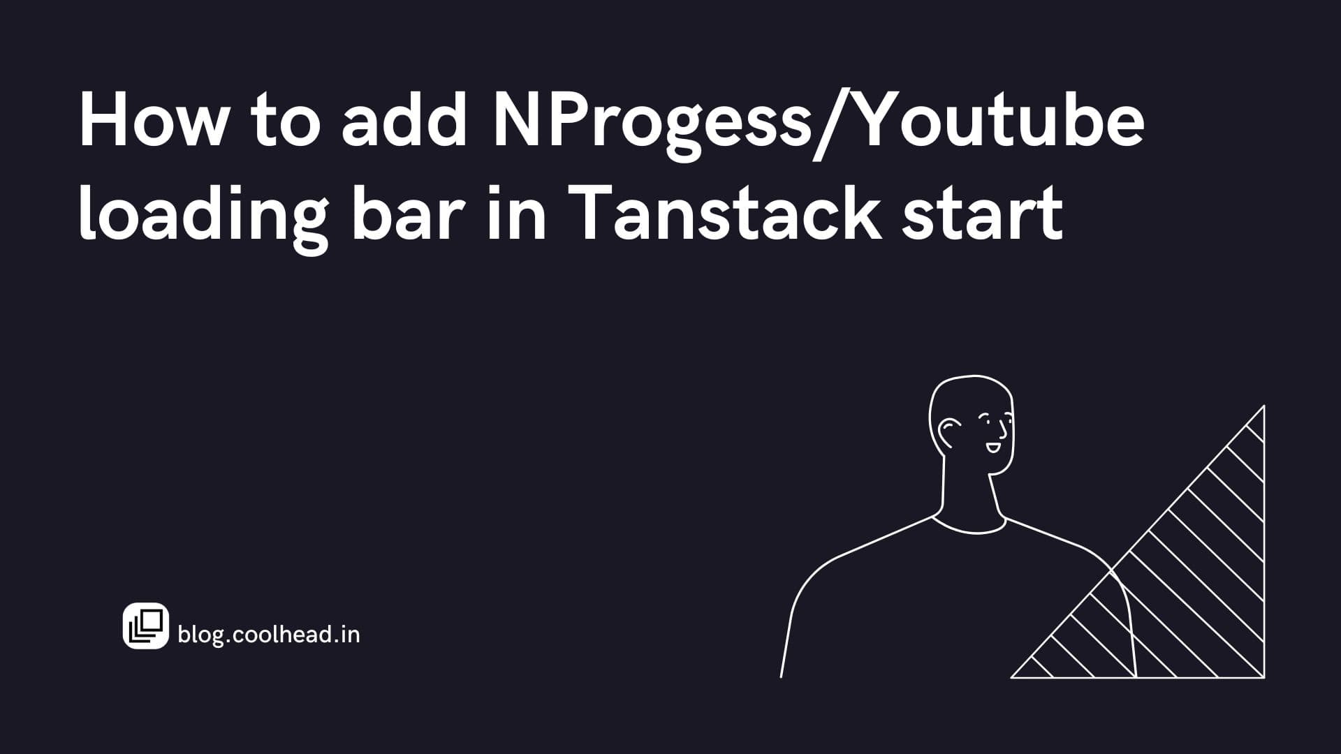 How to add NProgess/Youtube loading bar in tanstack start