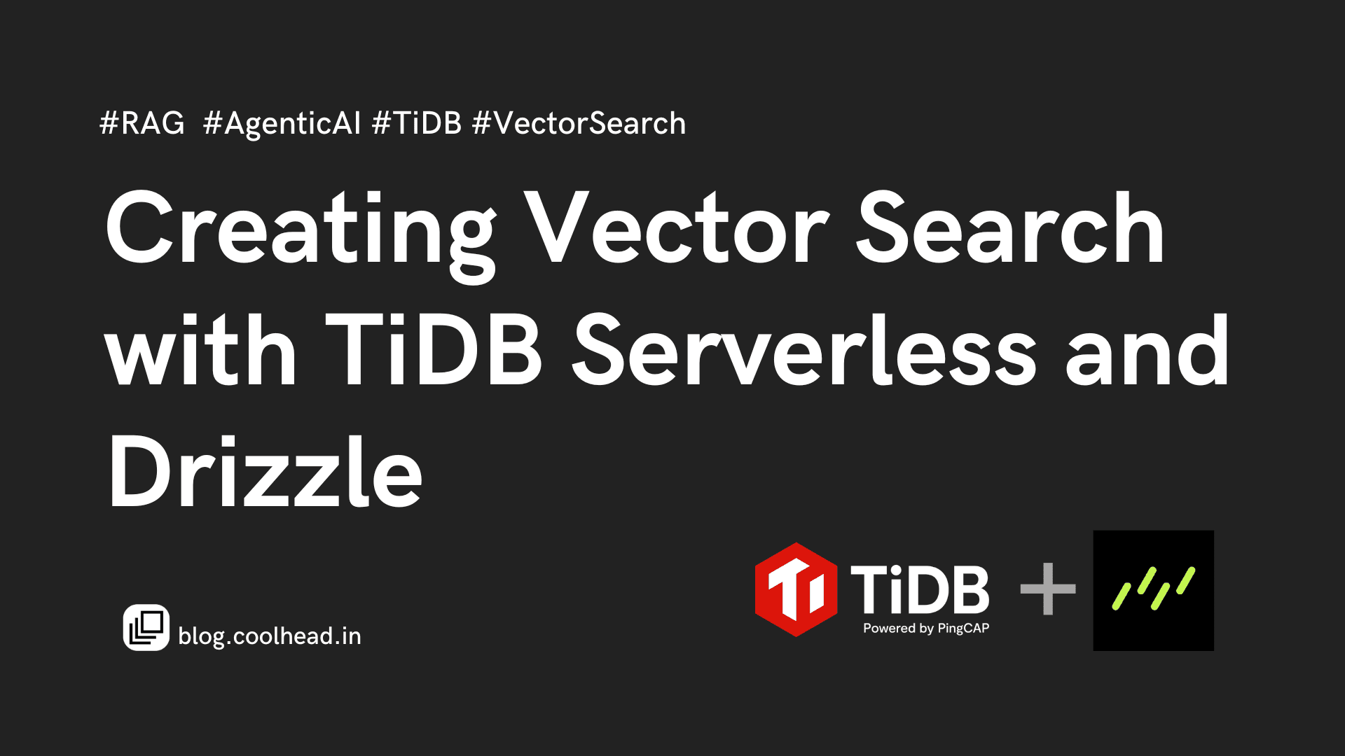 Creating Vector Search with TiDB Serverless and Drizzle